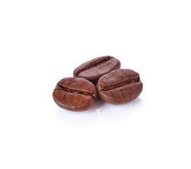 Coffee bean isolated on white background