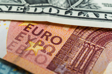 Porträt auf der 1 US Dollar Banknote 