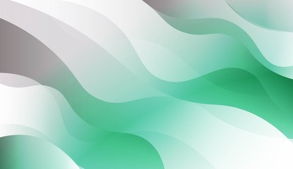 Template Abstract Background With Curves Lines. Design For Cover Page, Poster, Banner Of Websites. Vector Illustration