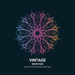 Illustration rich background. Abstract background. Rounded line geometric shapes