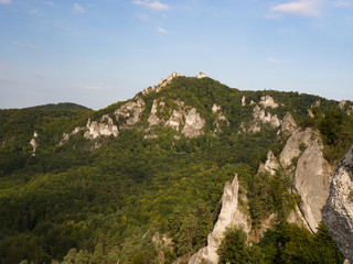 Fototapeta na wymiar Sulov rocks, nature reserve in Slovakia