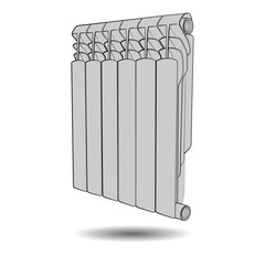 drawing with the image of plumbing tools