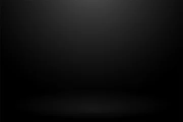 Deurstickers Abstracte zwarte achtergrond Verloop dat er modern uitziet © anuwat