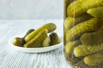 Pickled Gherkins
