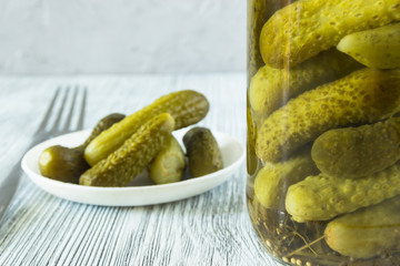 Pickled Gherkins