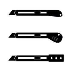 scalpel construction tool icon