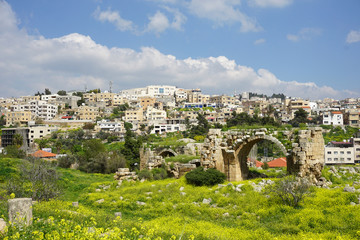 Fototapeta na wymiar Jerash