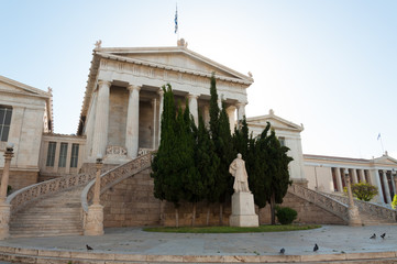 Naklejka premium Building of the Academy of Athens, Greece