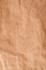 Beige crumpled paper for background