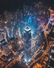 Foto op Aluminium Hong Kong Skyscrapers © Clarence