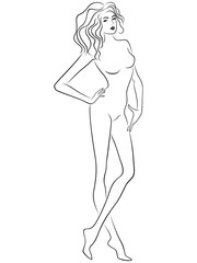 Сharming and sophisticated woman