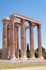 Fototapeta premium Temple of Olympian Zeus, Athens, Greece