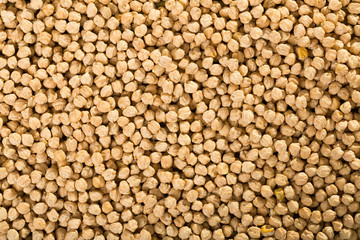 Chickpeas as background