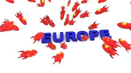 china missles to europe