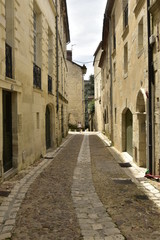 Fototapeta na wymiar L'une des rues typiques au centre historique de Périgueux en Dordogne