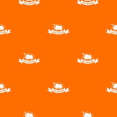 Fast delivery pattern vector orange for any web design best