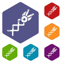 Spring shear icon. Simple illustration of spring shear vector icon for web.