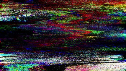 Unique Design Abstract Digital Animation Pixel Noise Glitch Error Video Damage