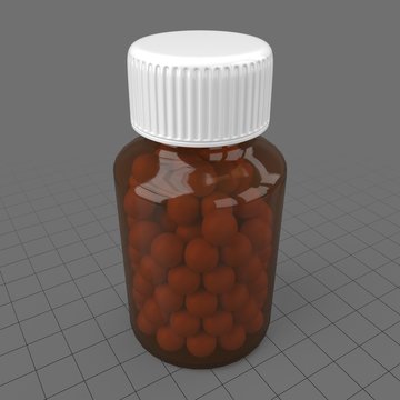 Pills in bottle