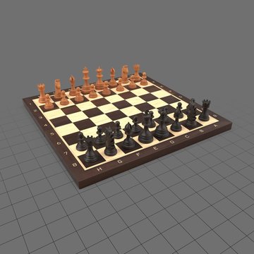 Chess FREE 3D model free 3D model