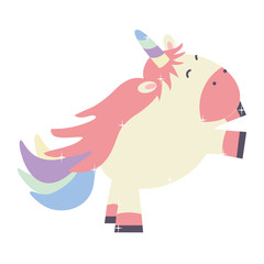 cute adorable unicorn fairy character
