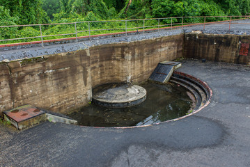Fort Hunt, a former US Navy fort, defensive fort and it's navel gun battery battery.  This fort was...
