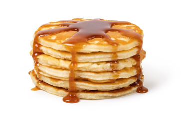 Pancakes with syrup