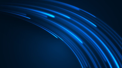 Gradient Abstract blue shine energy stream