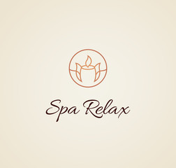 Spa salon logo design