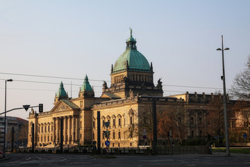 Fototapeta na wymiar The most beautiful city in East Germany