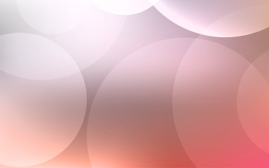 Abstract Bokeh white circle background