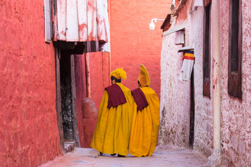 Young Tibetan Monks in Lhasa