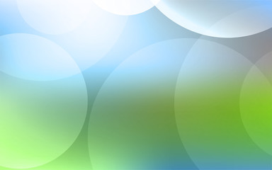 Abstract Bokeh white circle background
