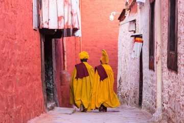 Young Tibetan Monks in Lhasa
