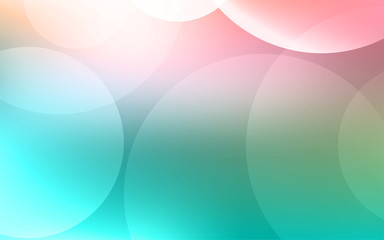 Abstract Bokeh white circle background