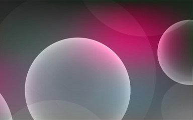 Abstract Bokeh white circle background