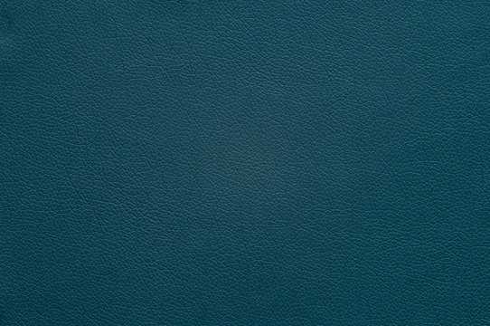 Large texture of blue green artificial leather.
