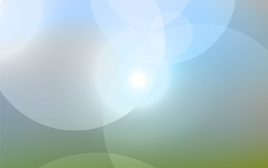 Abstract Bokeh white circle background