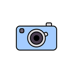 Camera vector icon sign symbol