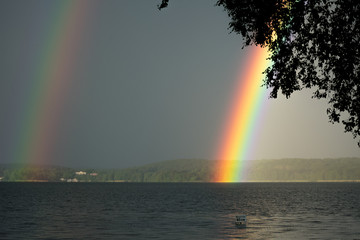 Malente schöner Regenbogen