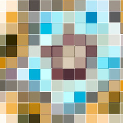 3D Abstract fractal background