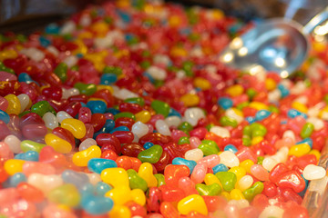 colored candies