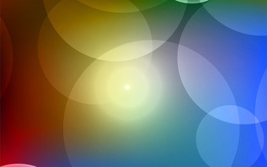 Abstract Bokeh white circle background