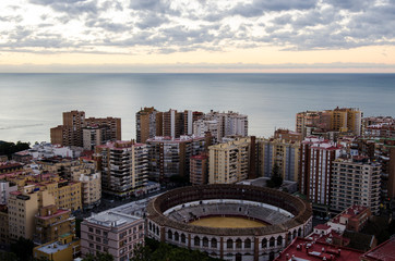 Fototapeta na wymiar Ciudad de Málaga (España)