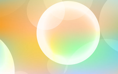 Abstract Bokeh white circle background