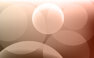 Abstract Bokeh white circle background