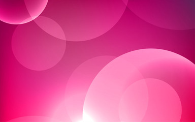 Abstract Bokeh white circle background