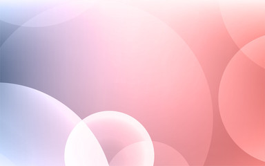 Abstract Bokeh white circle background