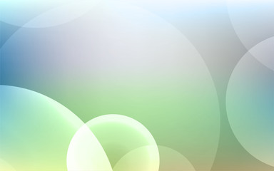 Abstract Bokeh white circle background