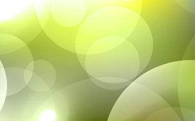 Abstract Bokeh white circle background